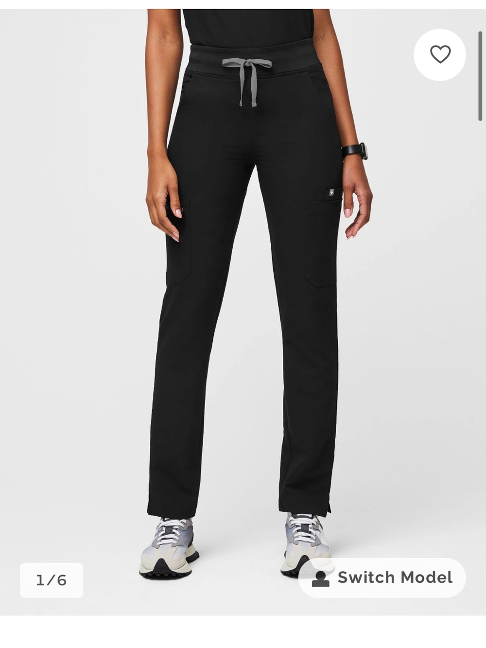 Figs Yola High Rise Slim Scrub Pants